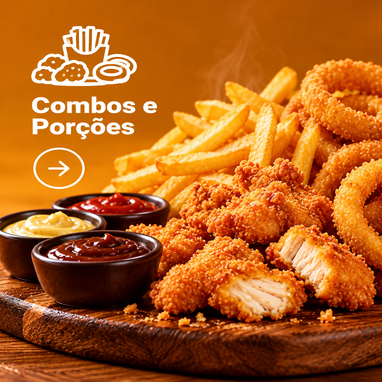 Combos e Porções