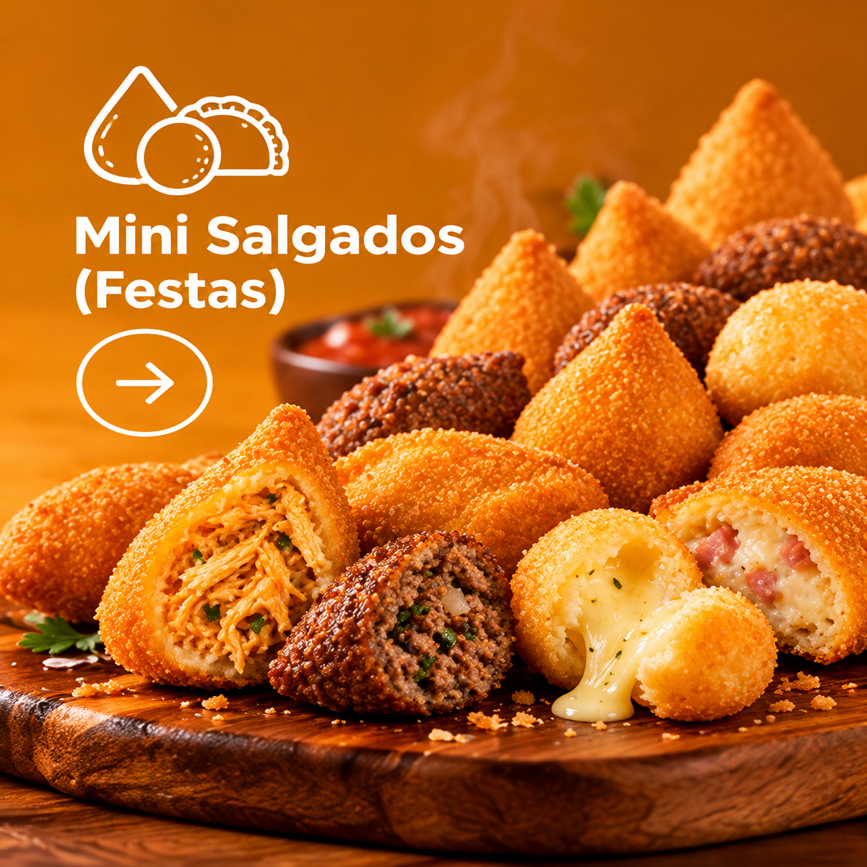 Mini Salgados (Festas)