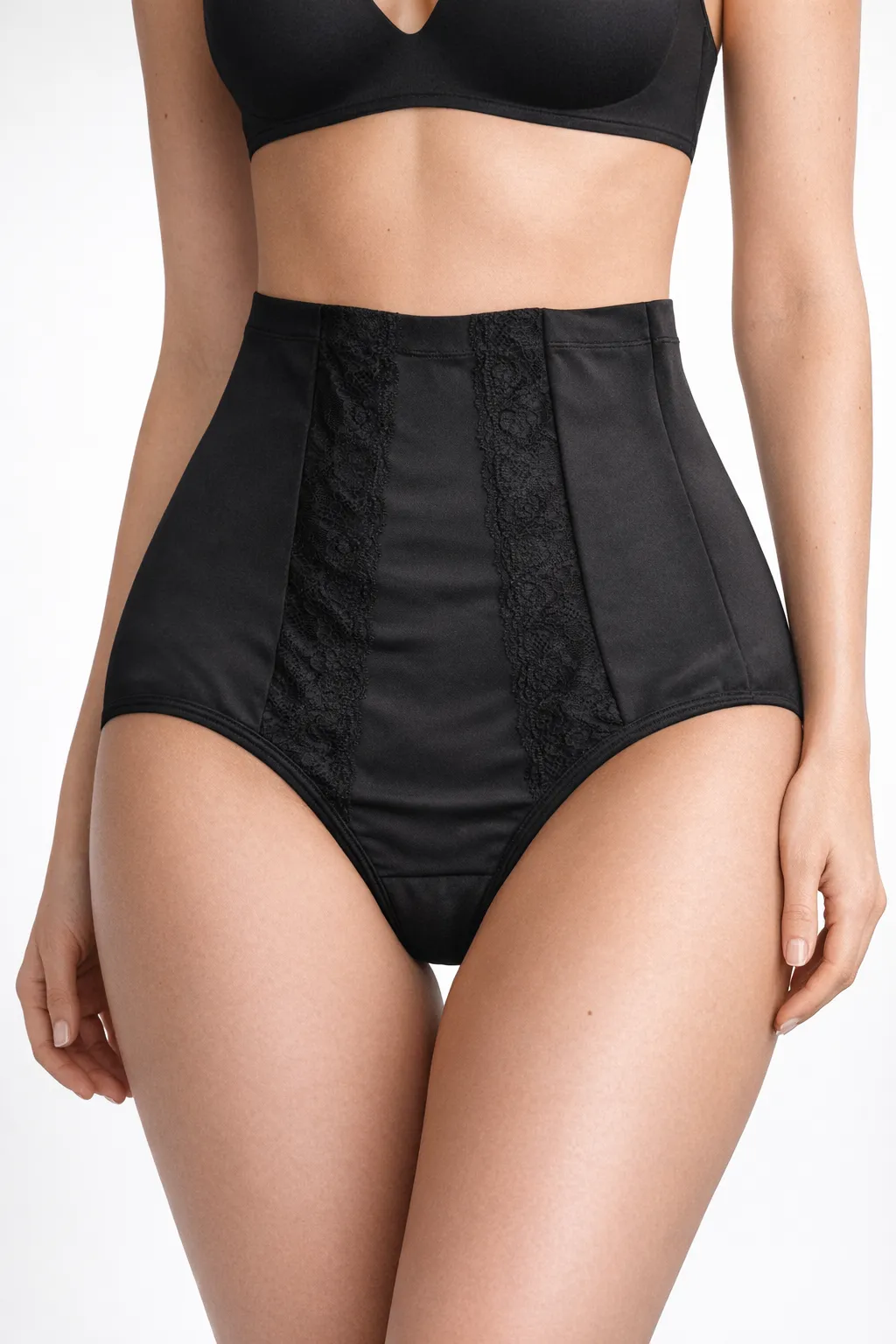 Cinta Modeladora Feminina Preto - Alta Compressão, Conforto e Modelagem ao Corpo