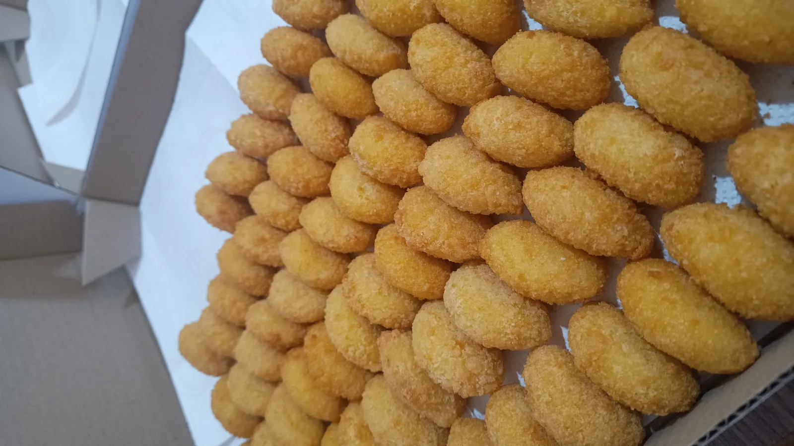 Risoles de Presunto e Queijo - Frito - 100 unidades