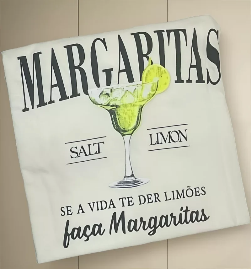 Camiseta Feminina Blusa Casual T-shirt Algodão Margarita - Image 2